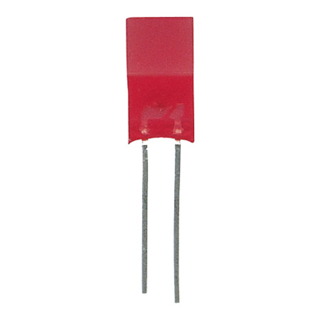 10x LED Quadratisch 5 x 5 mm Rot unter Komponenten