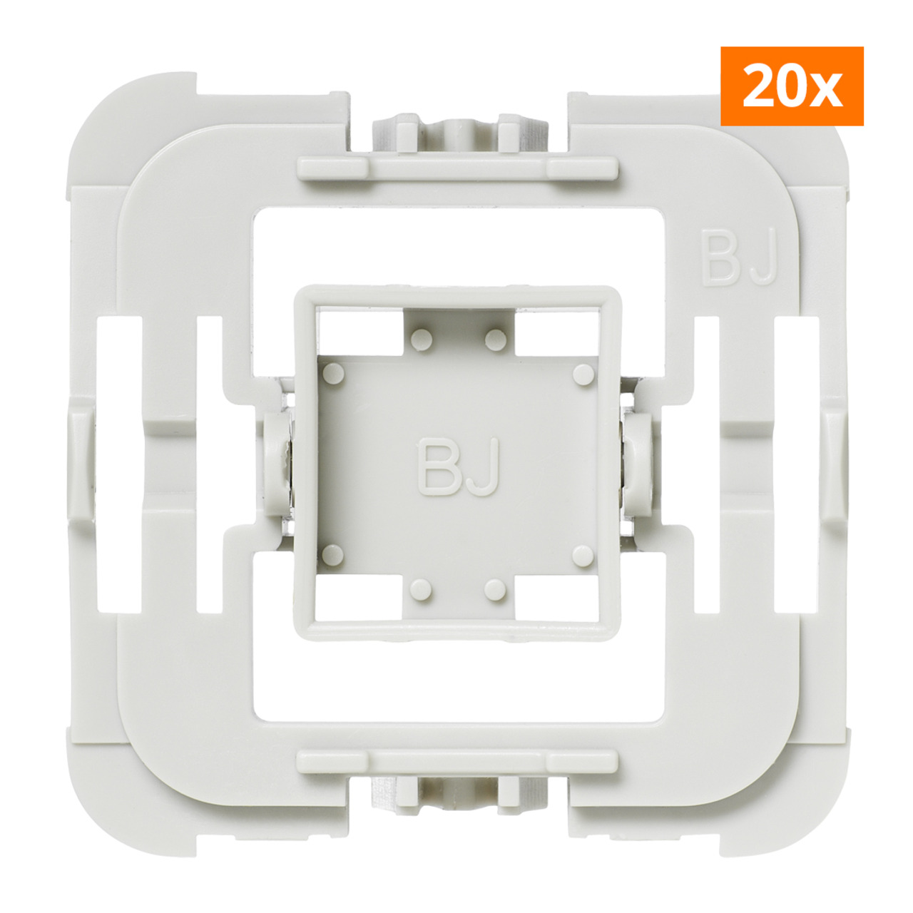 20er-Set Installationsadapter für Busch-Jaeger-Schalter- für Smart Home - Hausautomation unter Hausautomation
