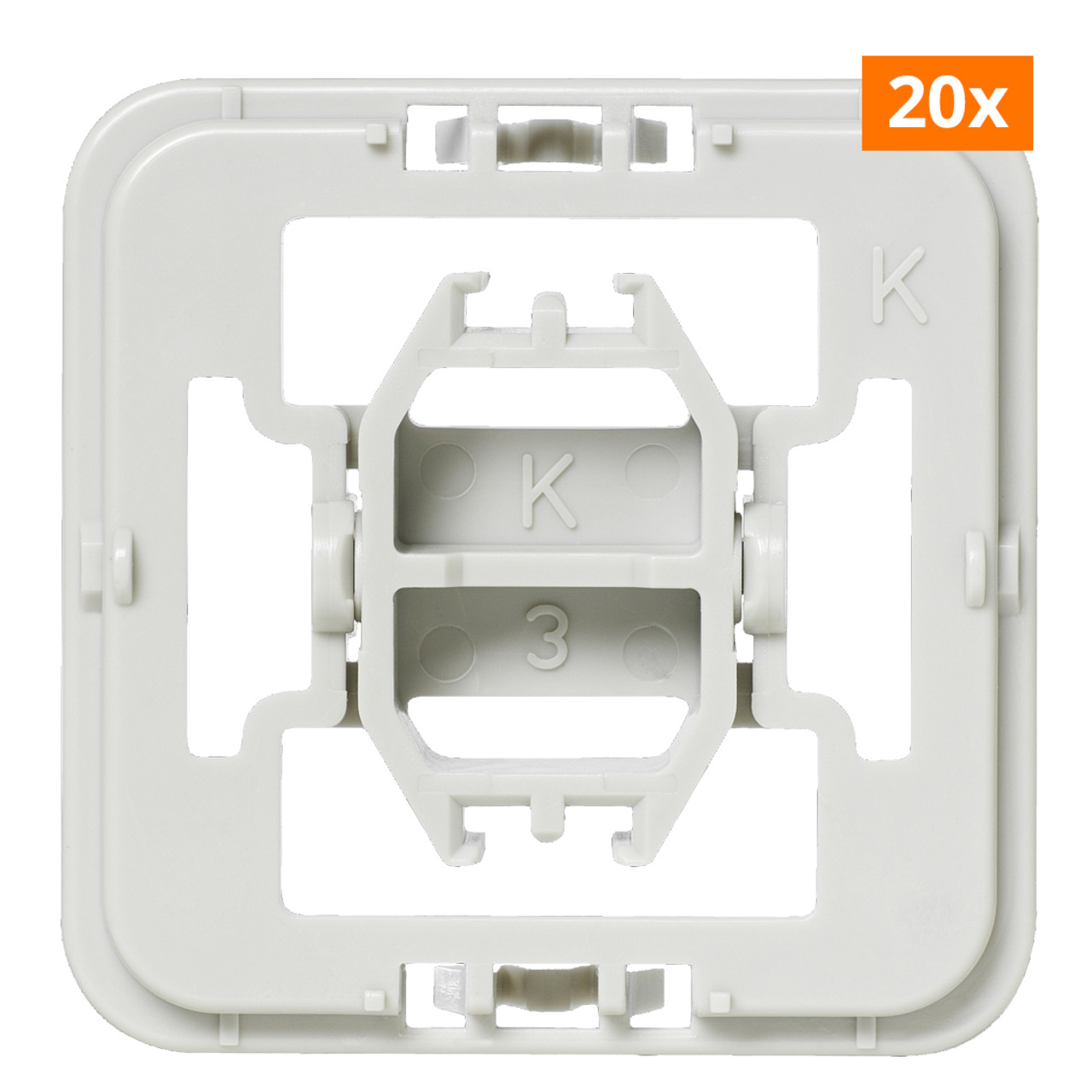 20er-Set Installationsadapter für Kopp-Schalter- für Smart Home - Hausautomation unter Hausautomation