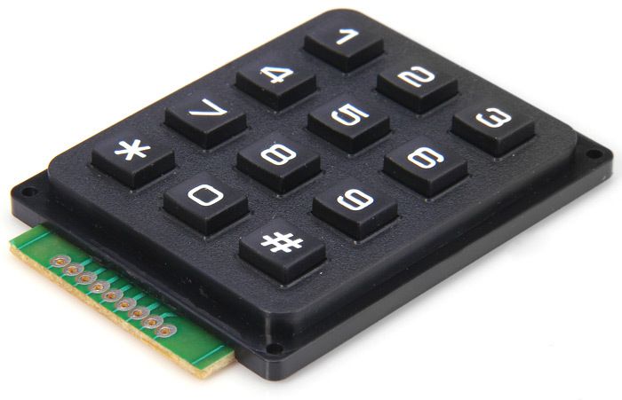 3x4 Keypad Modul fr Arduino