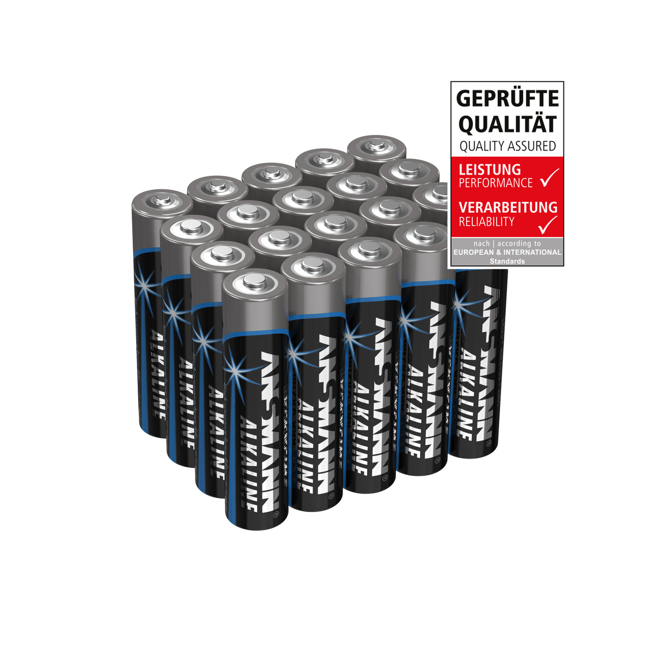 Ansmann Red Line Alkaline-Batterie Mignon- 20er Pack