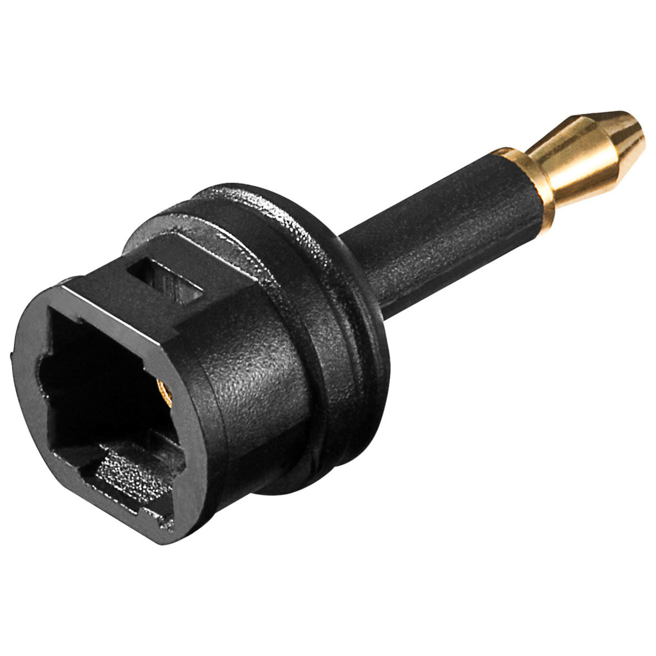 Audio-Adapter 3-5 mm Mini-Stecker mit Toslinkkupplung