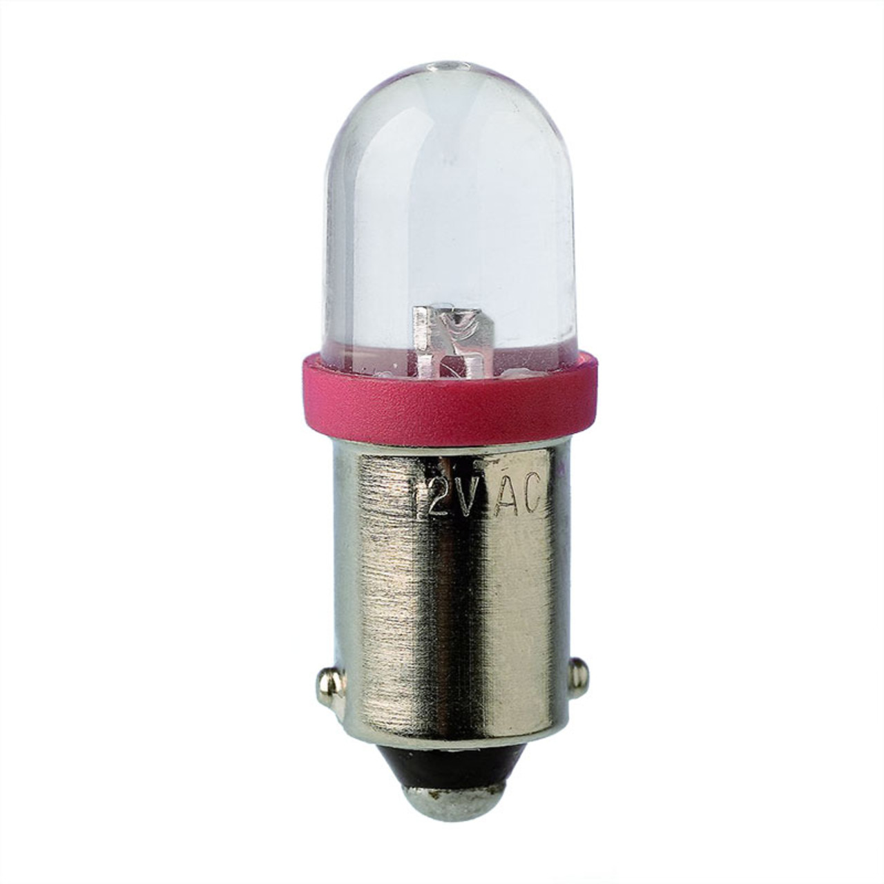 Barthelme LED-Lampe BA9s mit Brückengleichrichter- superhell- 10 x 28 mm- 12 V- warmweiss