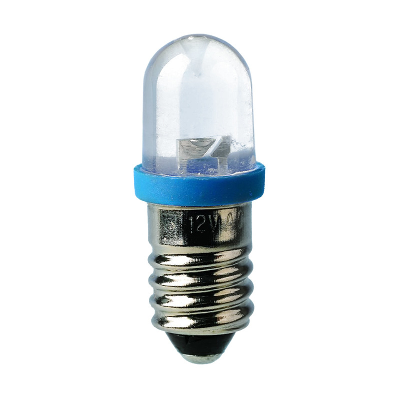 Barthelme LED-Lampe E10 mit Brückengleichrichter- 10 x 28 mm- 24 V- ultragrün