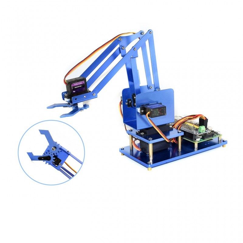 Bausatz: 4-DOF Roboterarm fr Raspberry Pi Bluetooth-Wifi (Ohne Pi)