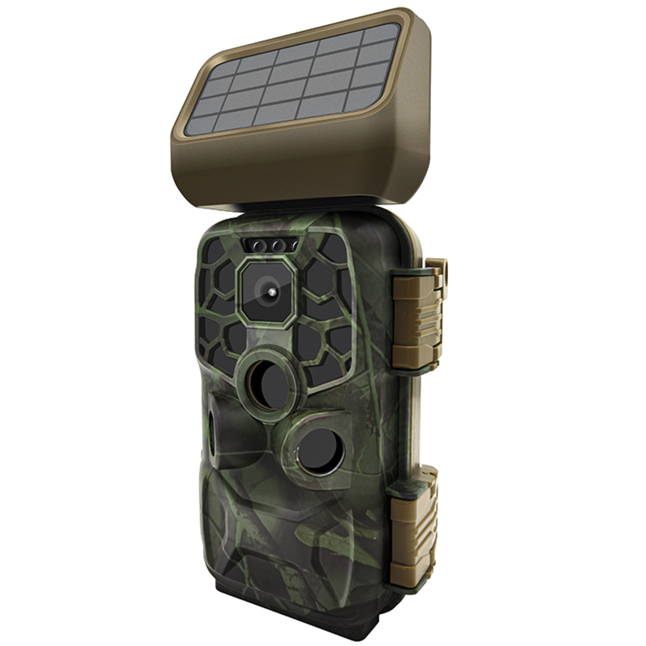 Braun Fotofalle - Wildkamera Scouting Cam BLACK400 WiFi SOLAR- 24 MP- IP56- Auslösezeit 0-4s 