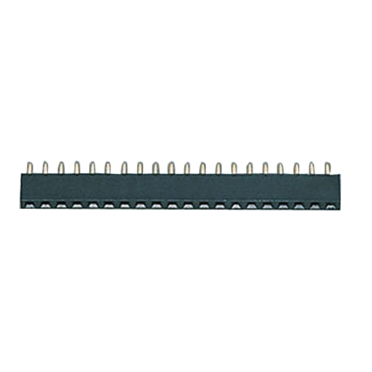 Buchsenleiste- 1x 32-polig- Körperhöhe 4-2 mm- gerade- trennbar- gedrehte Kontakte unter Komponenten