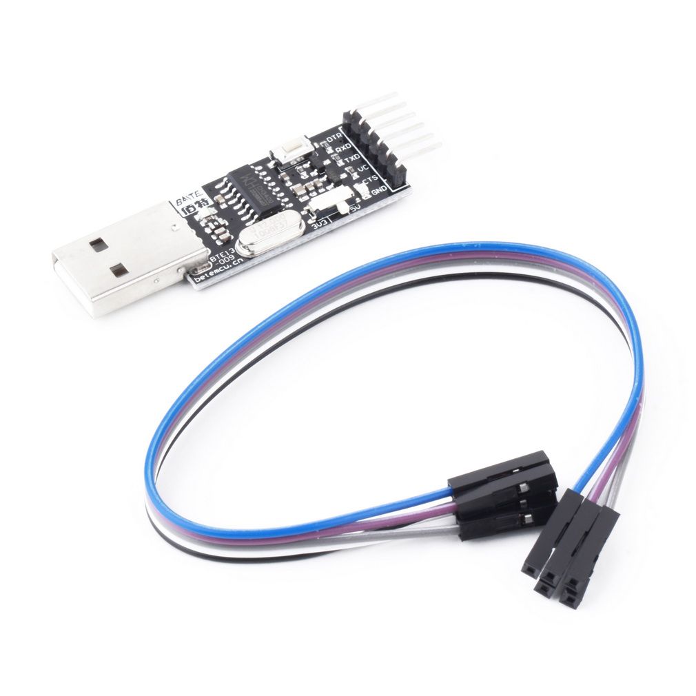 CH340 USB 2-0 zu TTL Seriell Wandler mit Anschlusskabel unter Erweiterungsmodule > Module > Schnittstellen