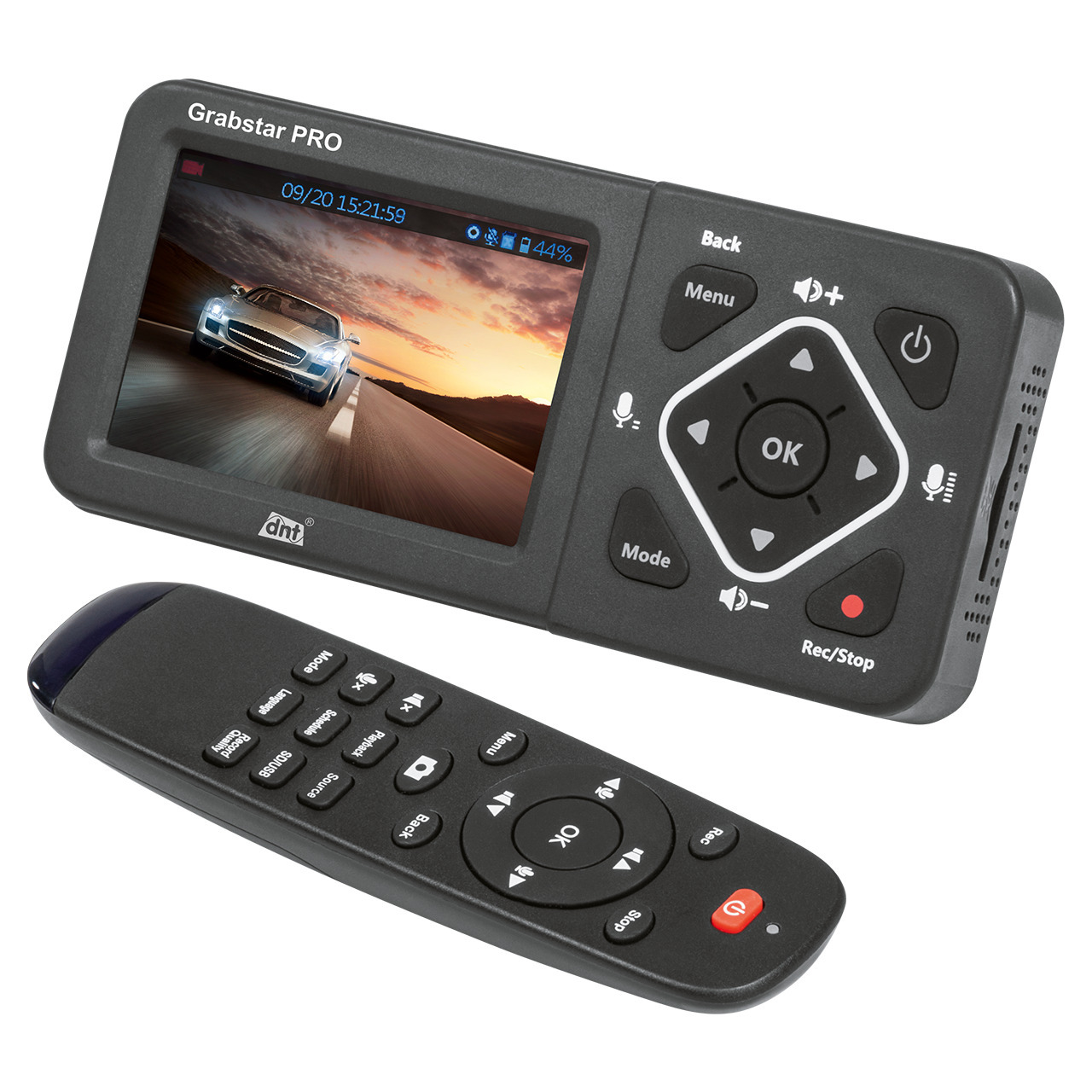 dnt HDMI-Video-Digitalisierer Grabstar PRO- 8-9-cm-LC-Display (3-5)- 1080p- SD-USB- Game Capture unter Multimedia