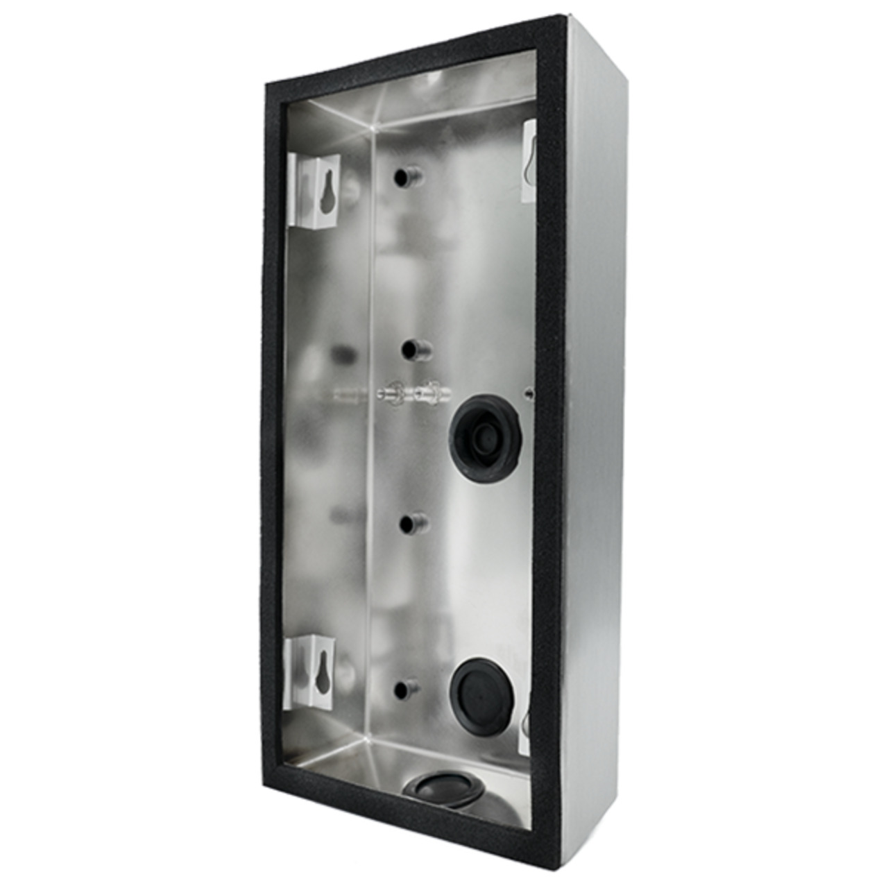DoorBird Aufputz-Montage-Rückgehäuse D2101V für Türsprechanlagen- Edelstahl V4A- gebürstet