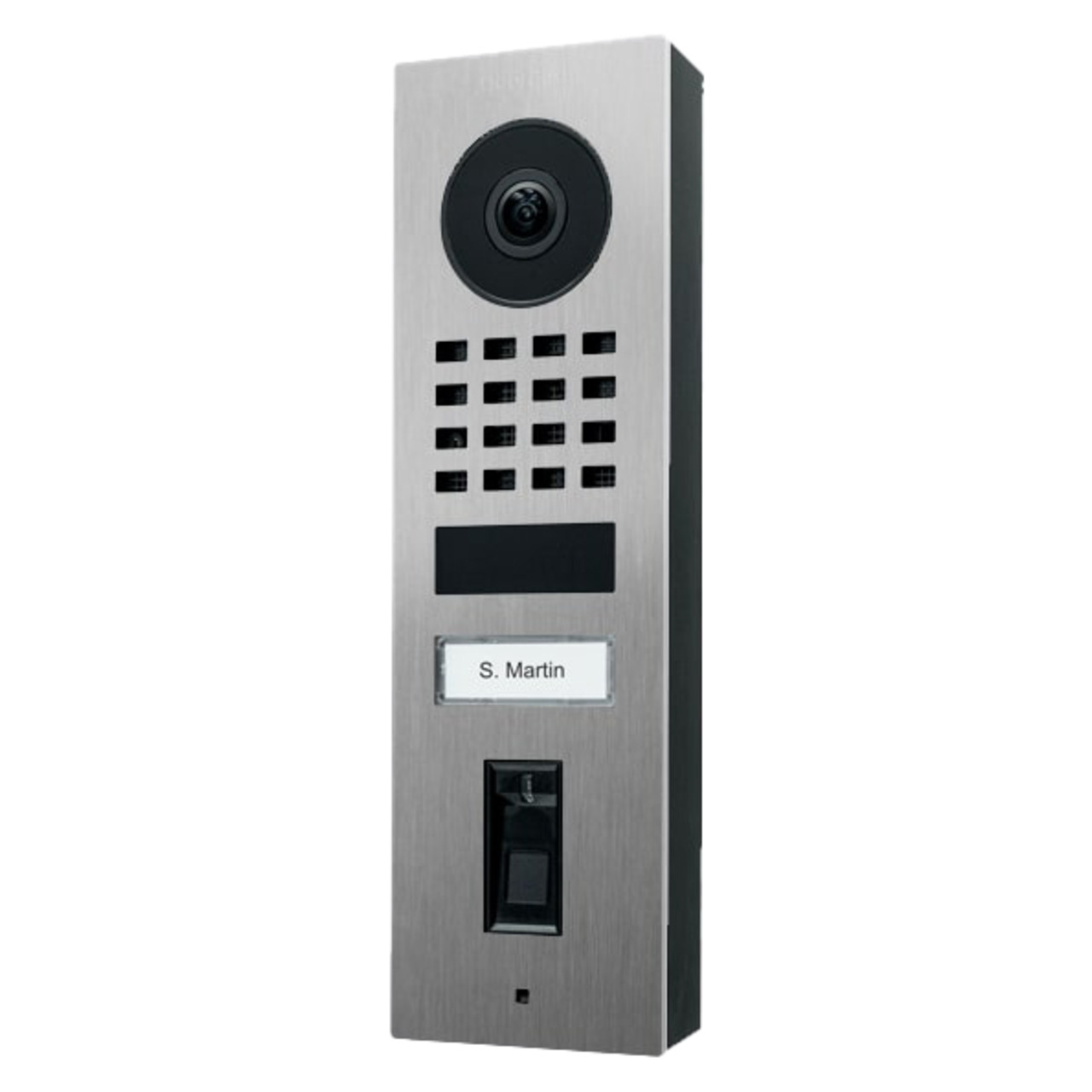 DoorBird WLAN-IP-Video-Fingerprint-Türstation D1101FV Edelstahl V4A- Unterputz
