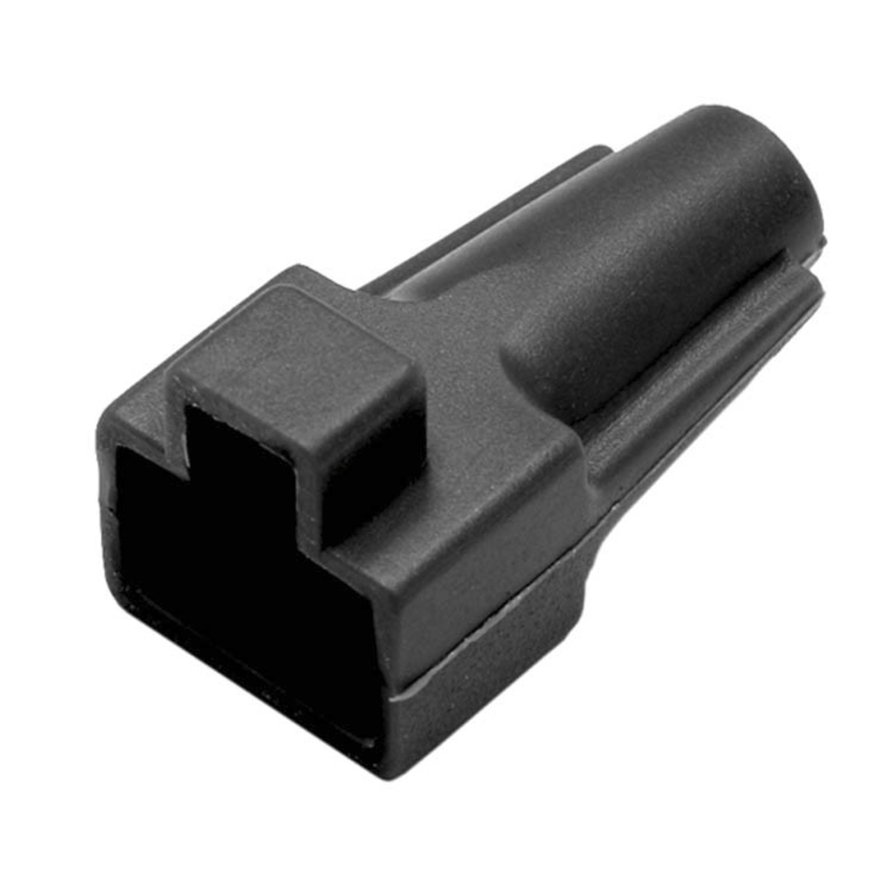 econ connect Knickschutz KSM8SW- Kabeleinlassöffnung - 5-5 mm- Länge 28-0 mm- schwarz