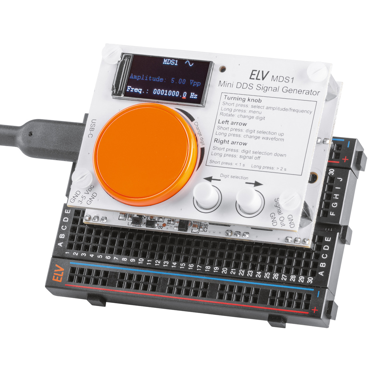 ELV Bausatz Mini-DDS-Signalgenerator- MDS1