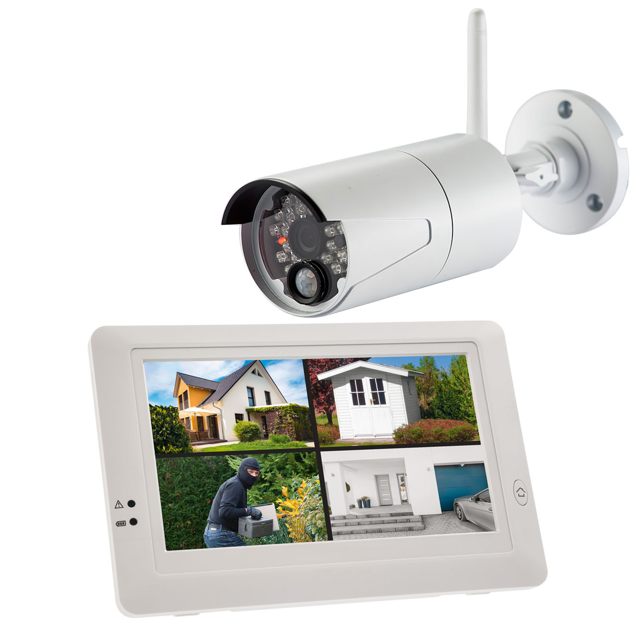 ELV Funk-Kamerasystem KS200 HD- 2-4 GHz- App (iOS und Android)- HD (720p) unter Sicherheitstechnik