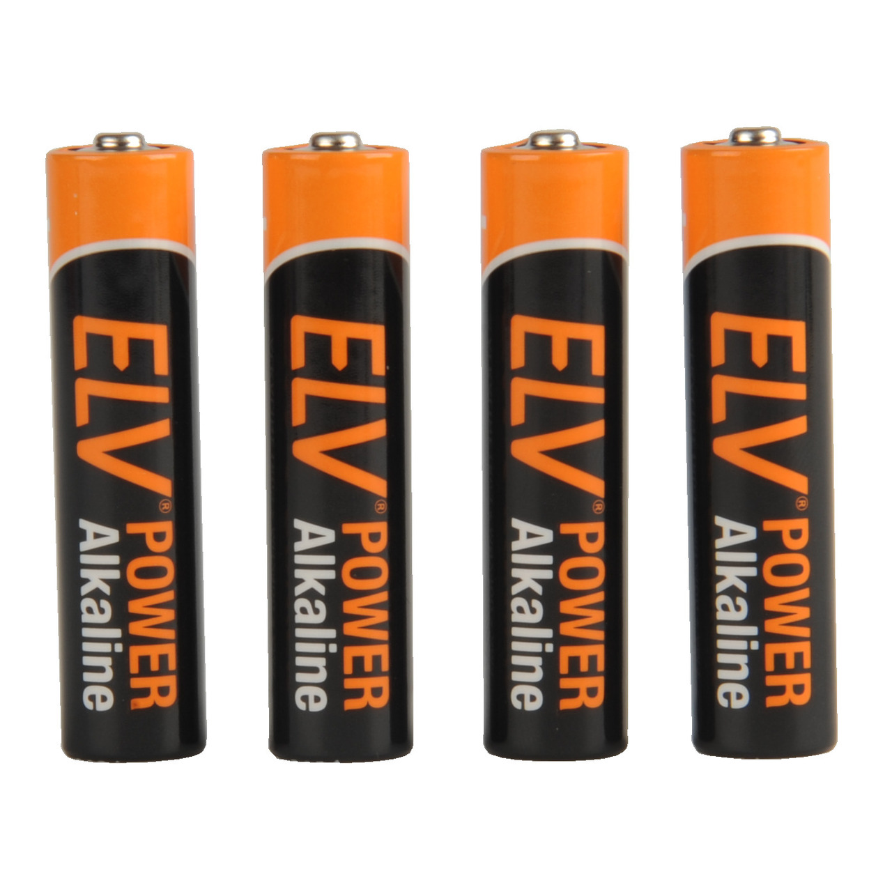 ELV POWER Alkaline Batterie Micro AAA- 4er Pack