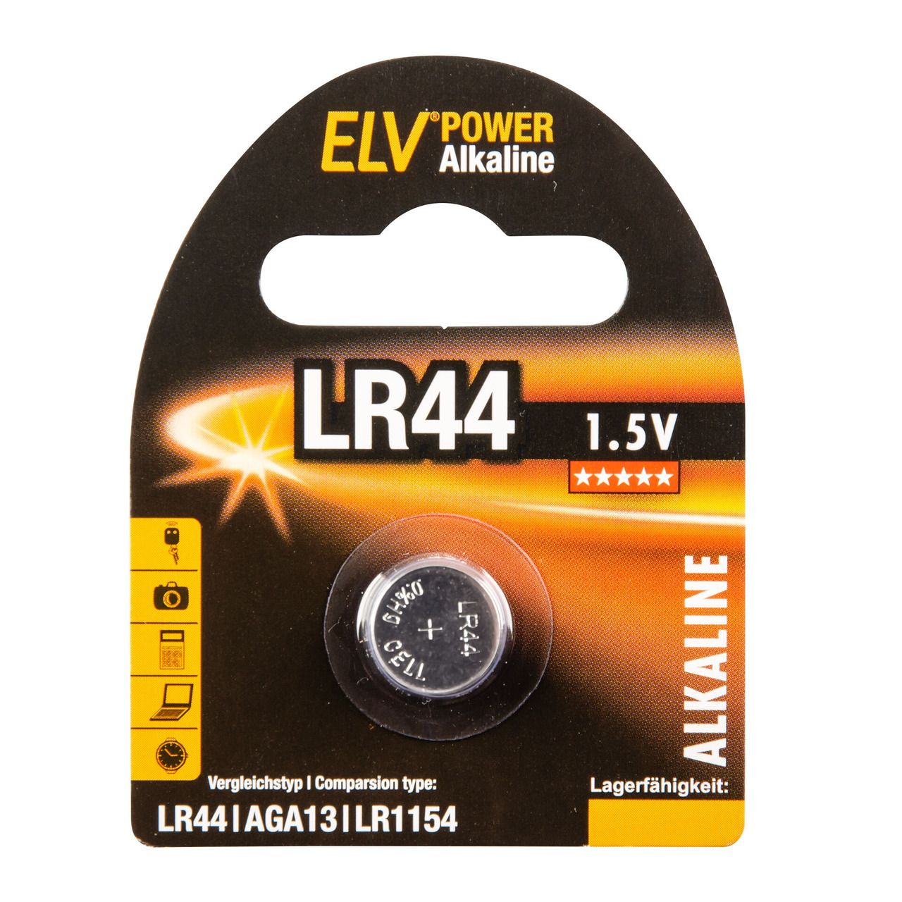 ELV Power Alkaline-Knopfzelle AG13-LR44 unter Stromversorgung