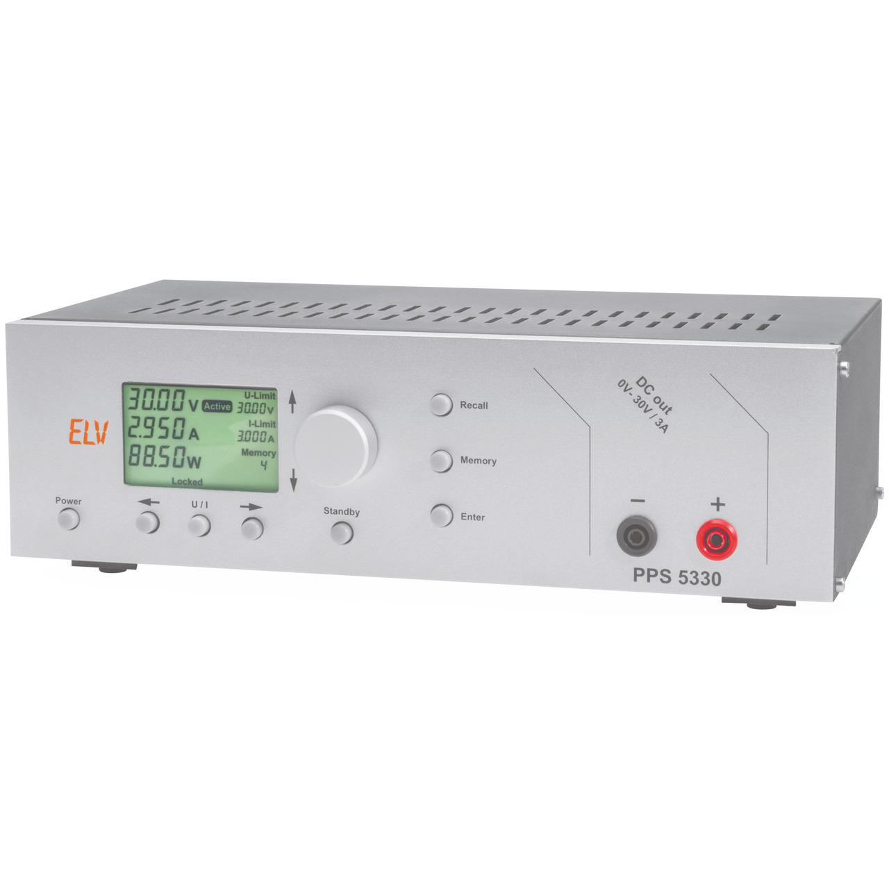 ELV Prozessor-gesteuertes-Labornetzteil PPS 5330- linear geregelt unter Stromversorgung