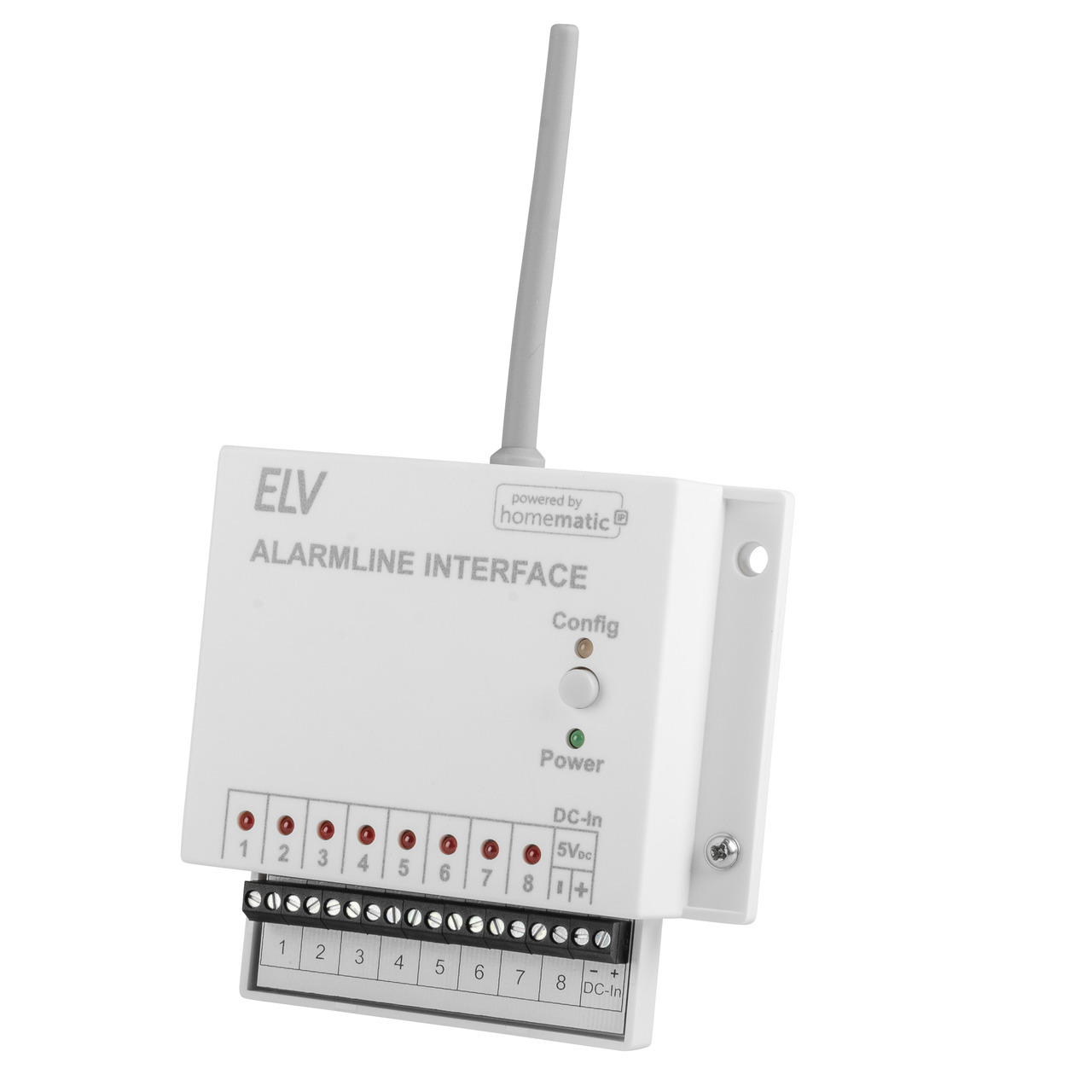 ELV Smart Home Bausatz Alarmlinieninterface ELV-SH-AI8 powered by Homematic IP unter Bausätze