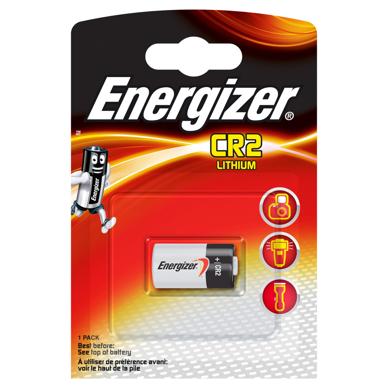 Energizer Foto-Lithium-Batterie CR2 3 V unter Stromversorgung