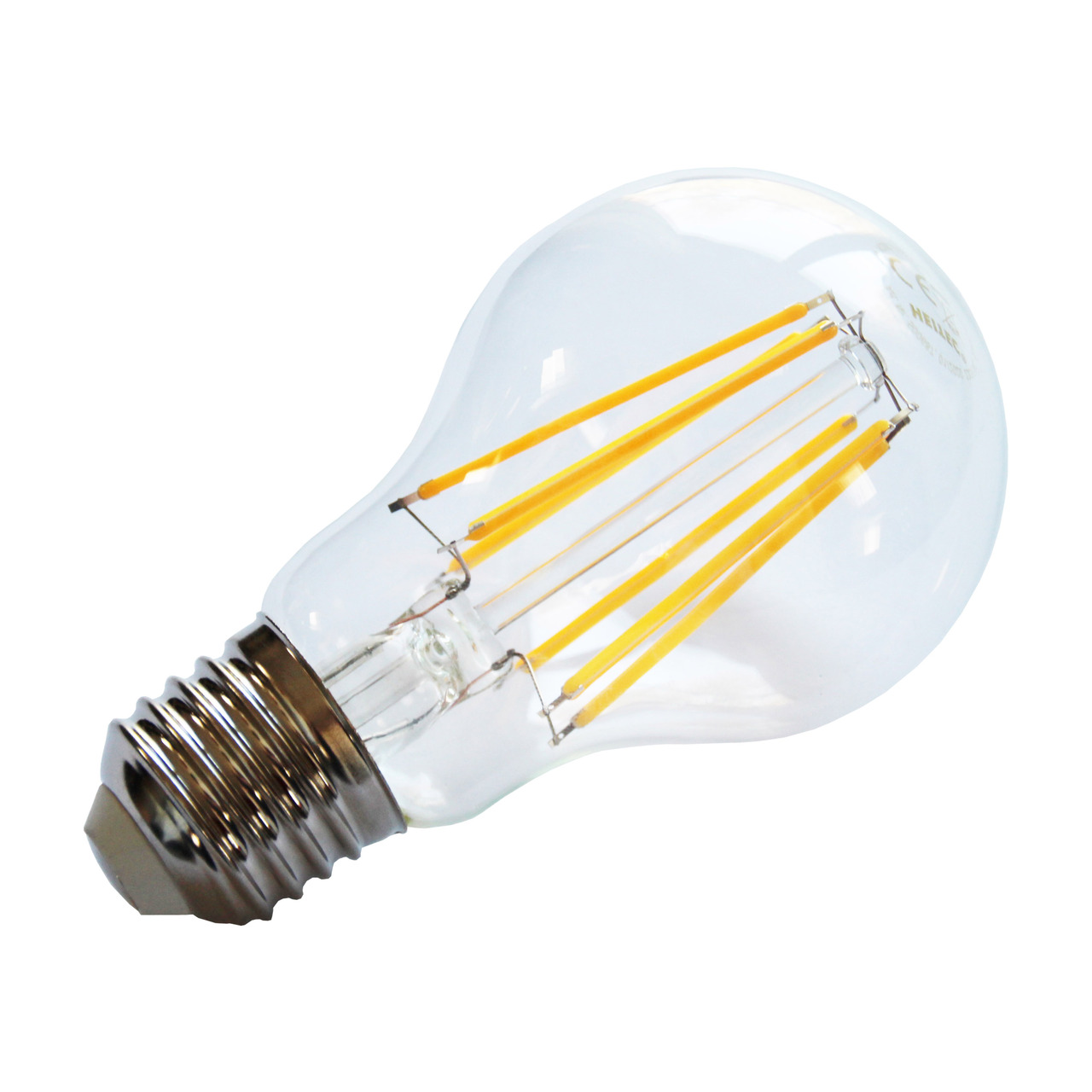 HEITEC 12-W-Filament-LED-Lampe A60- E27- 1050 lm- warmweiss- klar