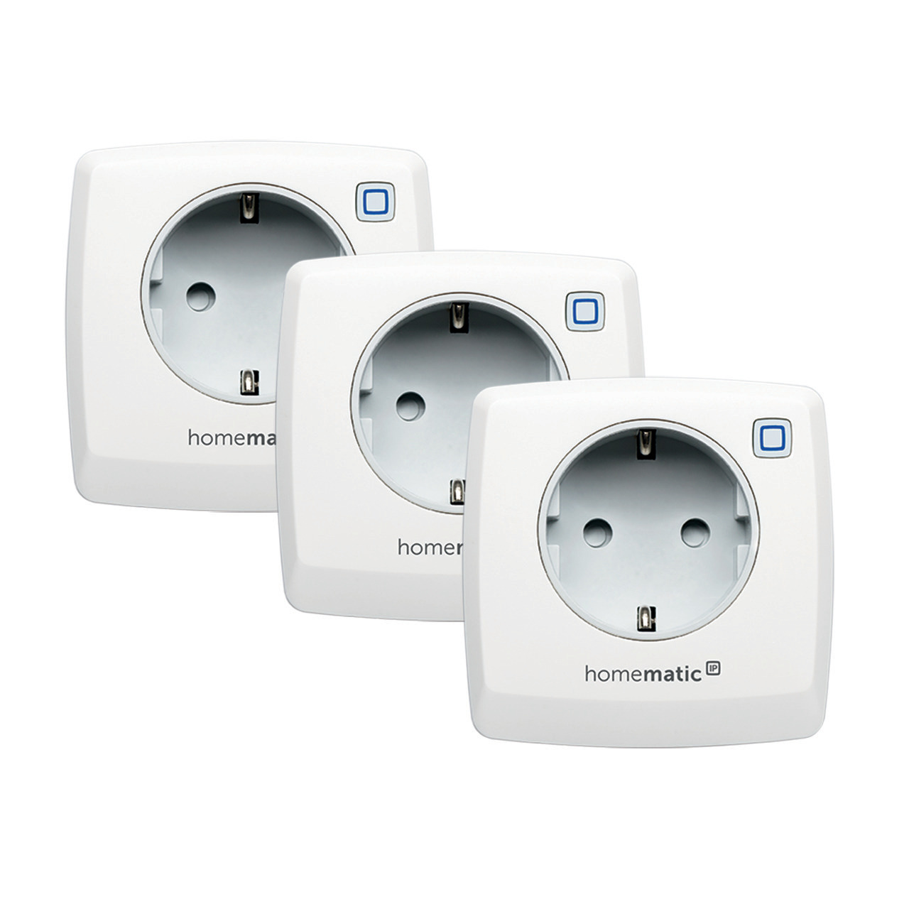 Homematic IP Smart Home 3er-Set Schaltsteckdose HmIP-PS-2 unter Hausautomation