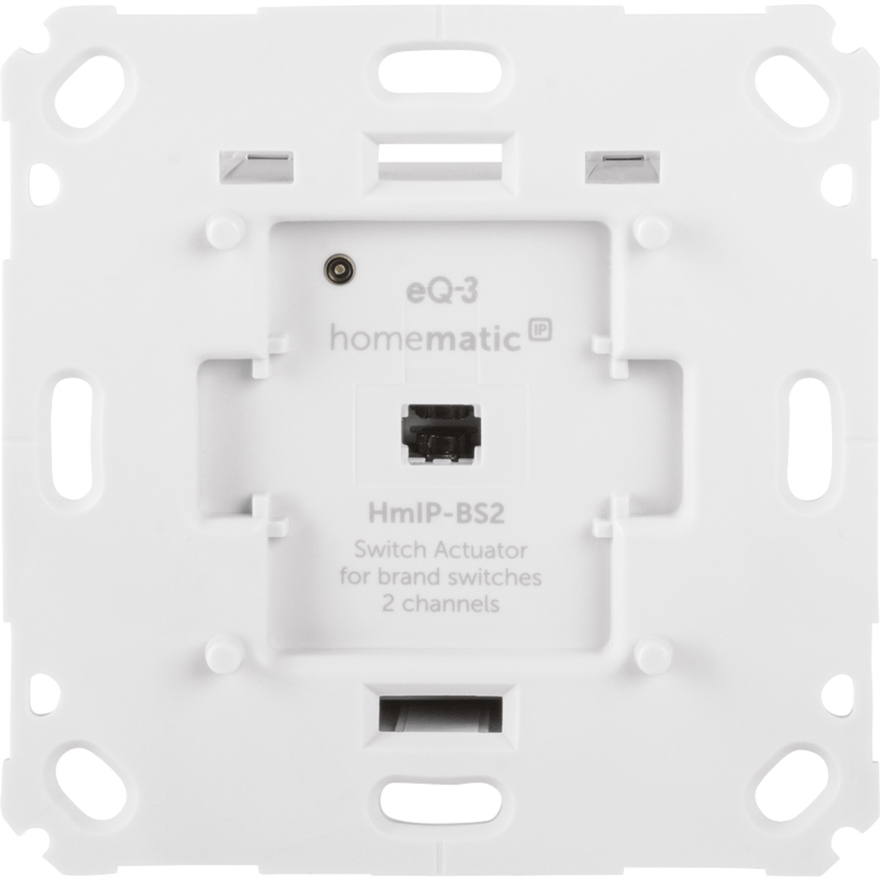 Homematic IP Smart Home Schaltaktor für  Markenschalter- 2-fach- HmIP-BS2