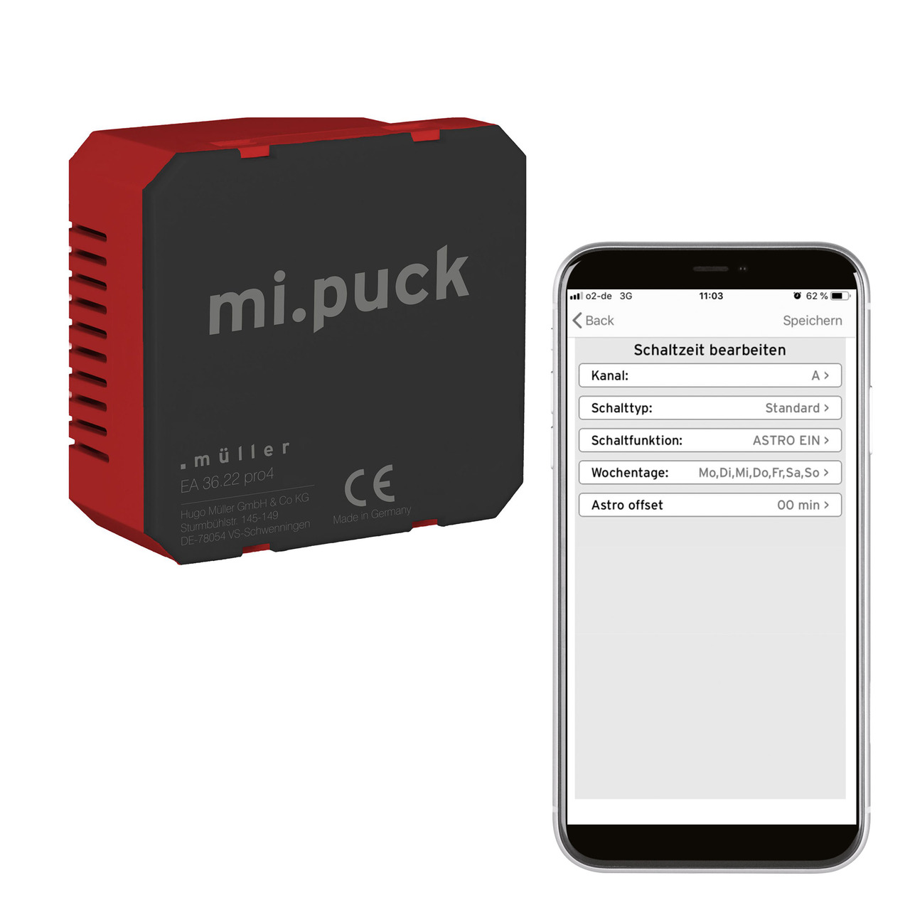 Hugo Müller digitale Wochenuhr EA 36-22 pro4- Rollladensteuerung oder Zeitschaltuhr- Bluetooth unter Haustechnik