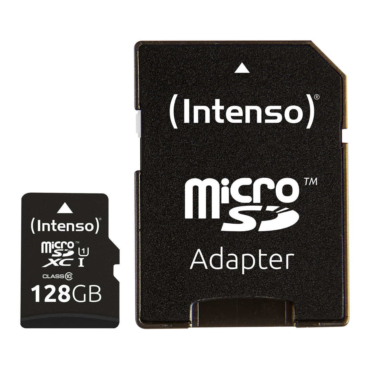 Intenso microSDXC-Karte UHS-I Premium- Class 10- mit SD-Adapter- 45 MB-s- 128 GB unter PC-Hardware