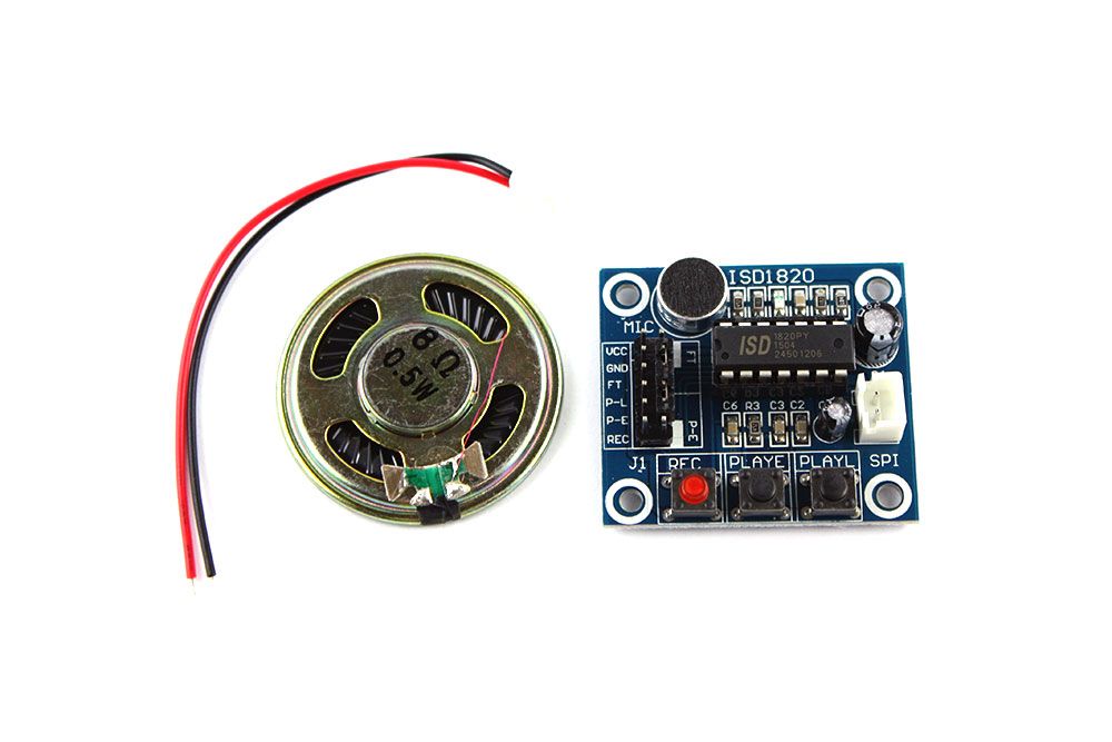 ISD1820 Voice Recorder - Stimmen- Soundrecorder fr Arduino