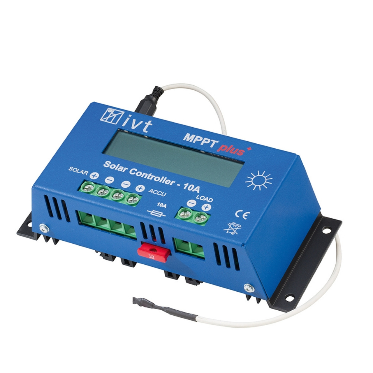 IVT MPPT-Plus Solar Controller 10A unter Stromversorgung
