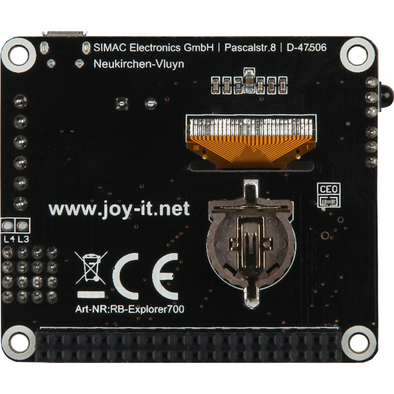 Joy-IT Explore 700 Erweiterungsplatine für Raspberry Pi unter Bausätze