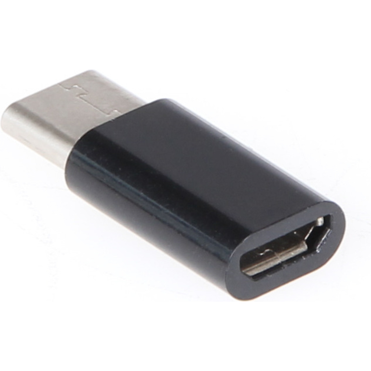 Joy-IT USB 3-1 Adapter- USB-C-Stecker auf Micro-USB-B-Buchse- K-1483- schwarz