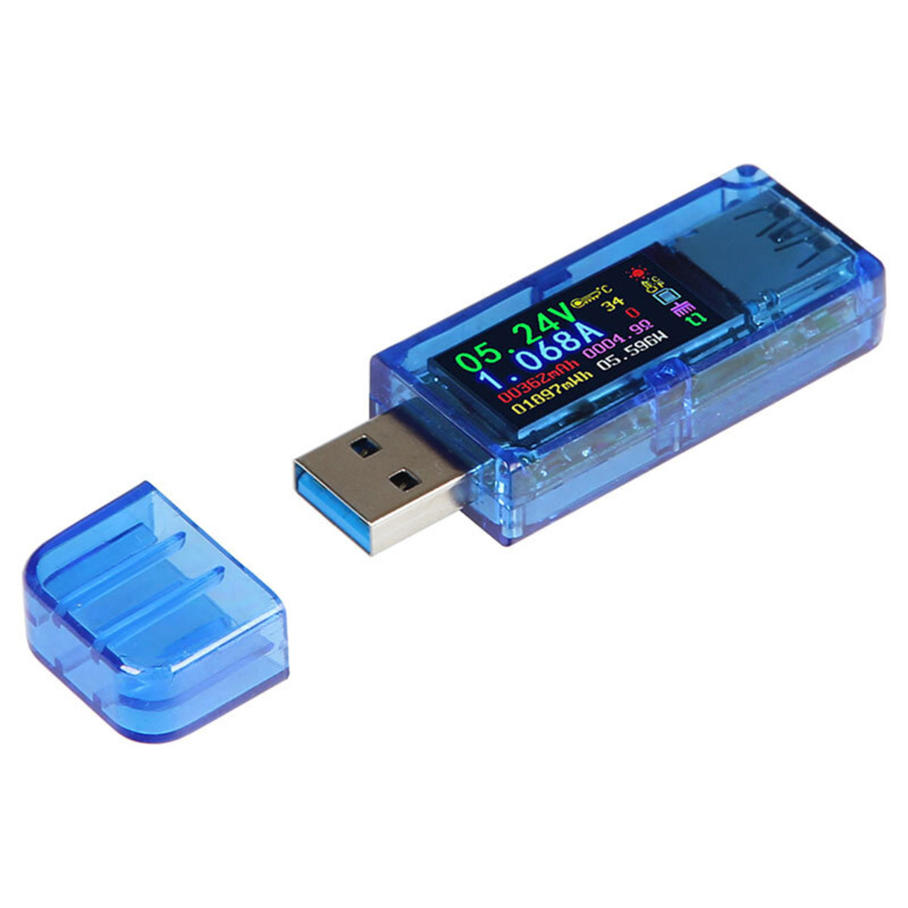 Joy-IT USB-Messgerät AT34 mit Farbdisplay unter Messtechnik