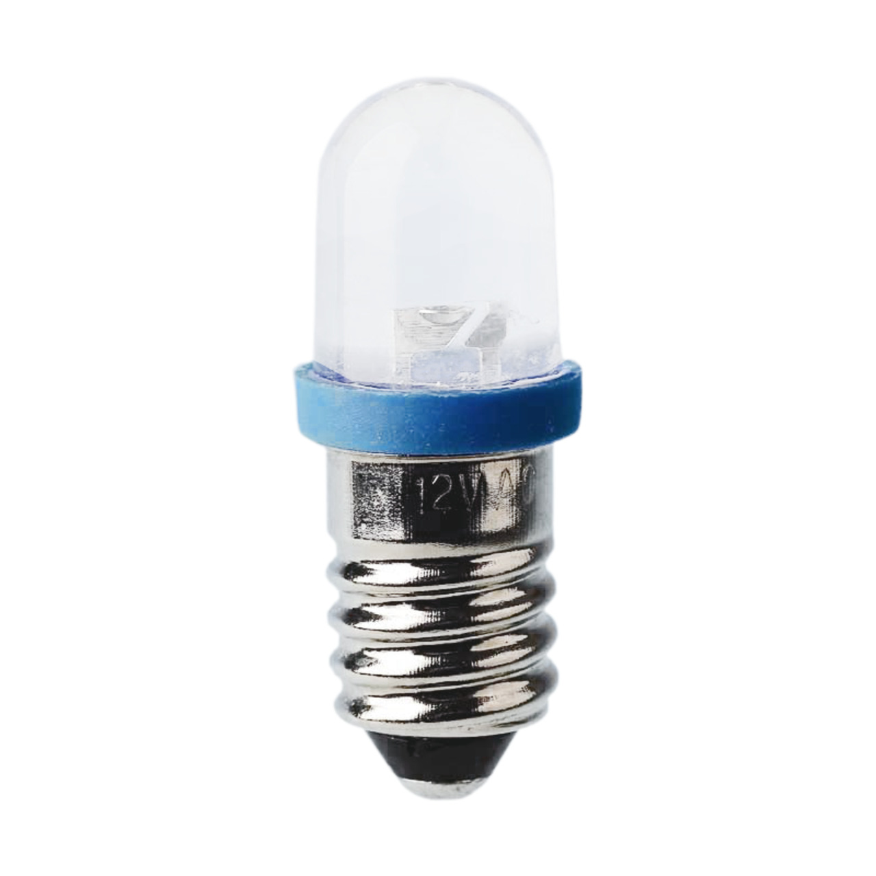 LED Kleinlampe Sockel E10- 10 x 28 mm- 12 V- gelb