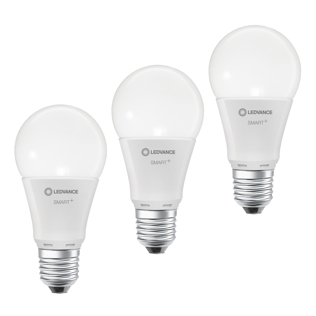 LEDVANCE 3er-Set SMART+ WiFi 14-W-LED-Lampe A100- E27- 1521 lm- Tunable White- dimmbar- Alexa- App
