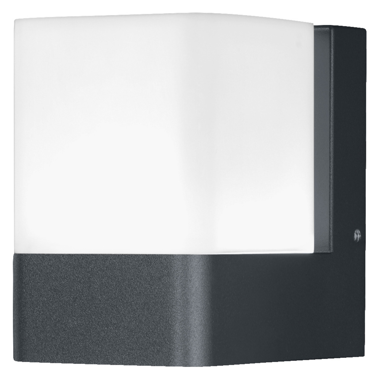 LEDVANCE SMART+ WiFi 10-W-LED-Wandleuchte CUBE WALL POST- Aluminium- 500 lm- warmweiss- RGB- IP44