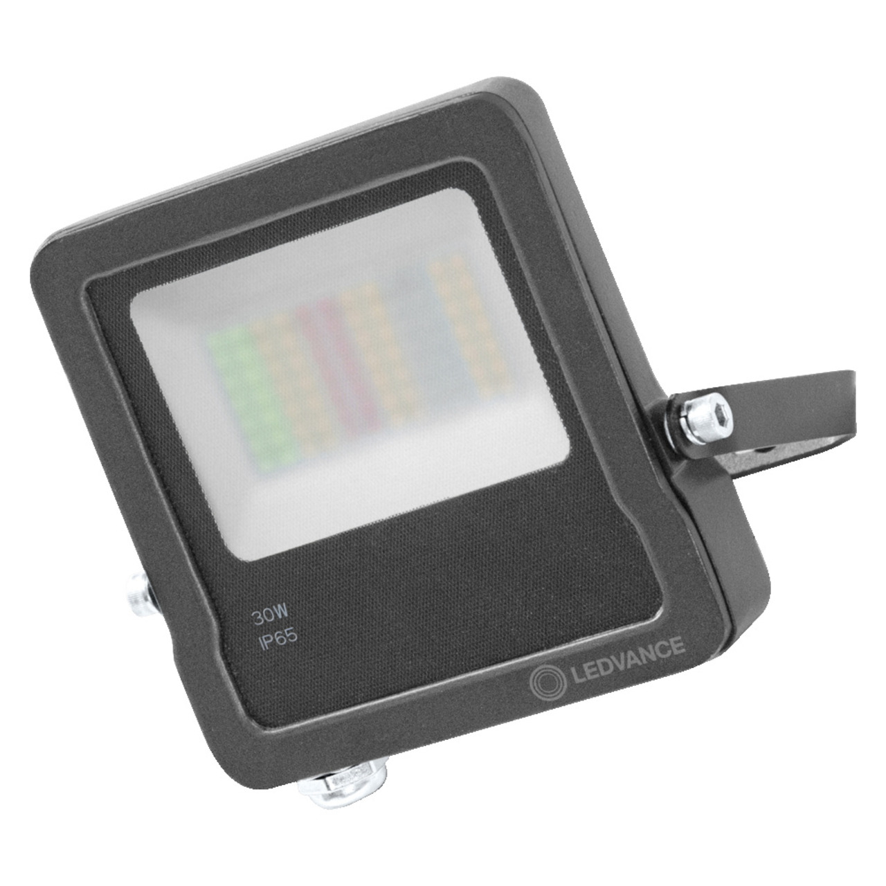 LEDVANCE SMART+ WiFi 30-W-LED-Flutlichtstrahler FLOOD- Aluminium- 2190 lm- warmweiss- RGB- App- IP65 unter Beleuchtung