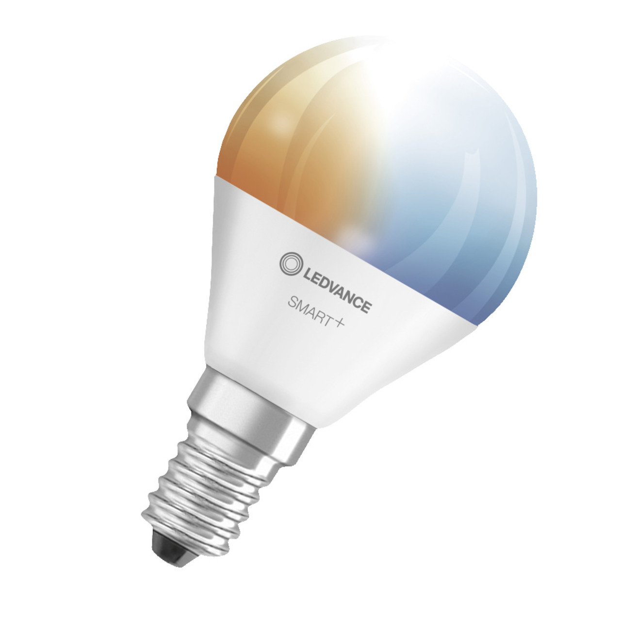 LEDVANCE SMART+ WiFi 4-9-W-LED-Lampe P40- E14- 470 lm- Tunable White- dimmbar- Alexa- App unter Beleuchtung