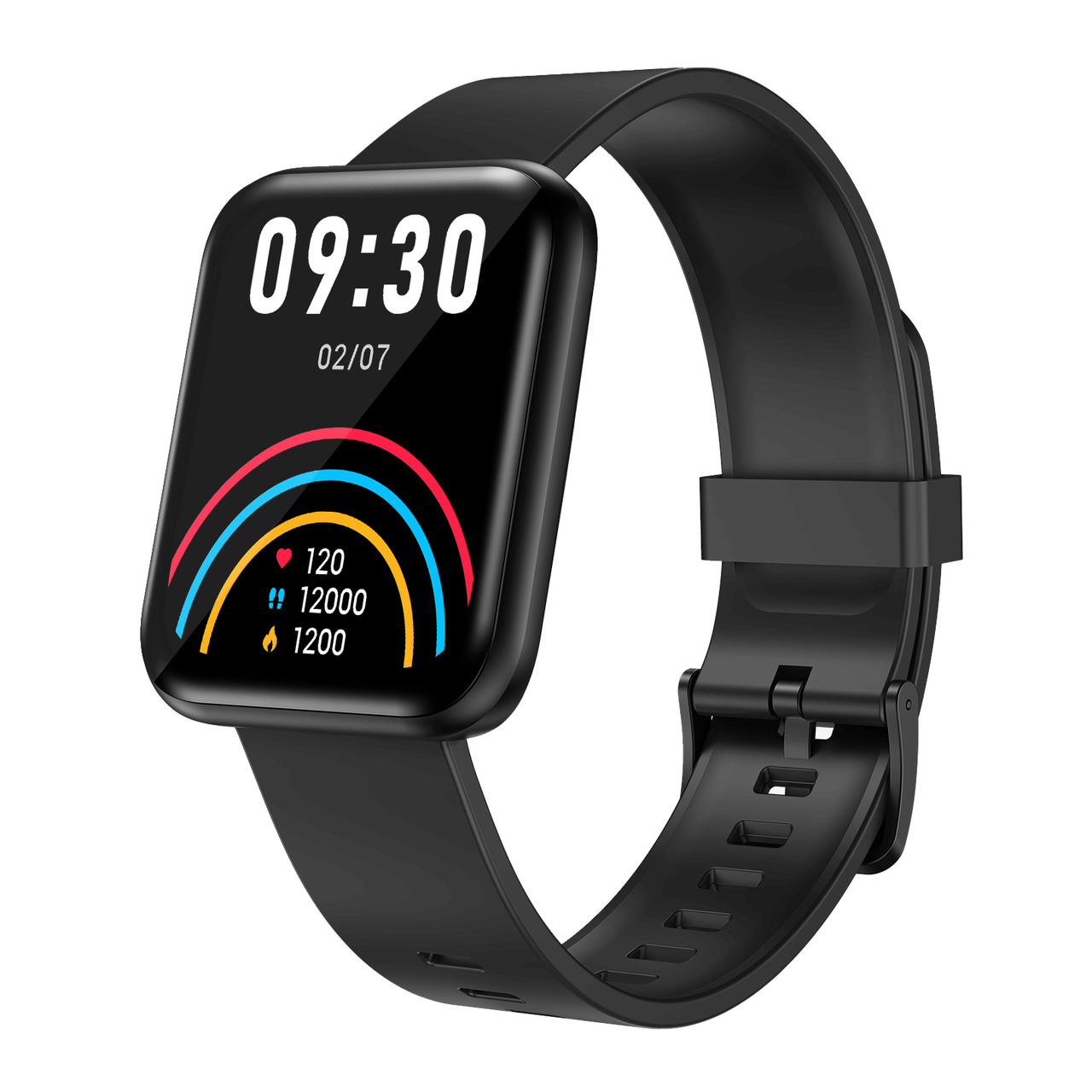 Lenovo Smartwatch E1 MAX- Blutsauerstoff- und Körpertemperaturmessung- Apple Health kompatibel- IP68