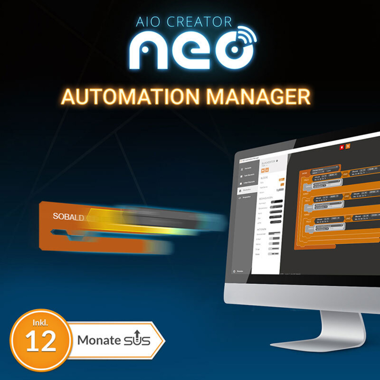 mediola NEO Plugin Automation Manager (inkl- 12 Monate Subscription Update Service) unter Hausautomation