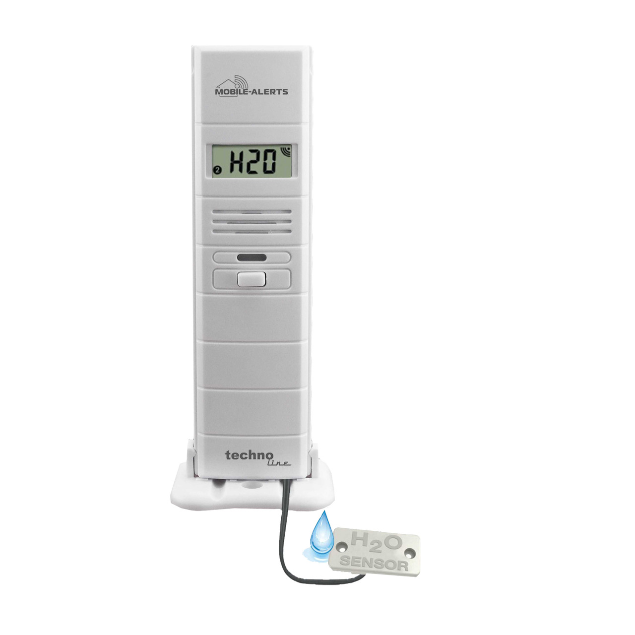 Mobile Alerts Thermo-Hygrosensor MA10350 mit zusätzlichem Wasserdetektor