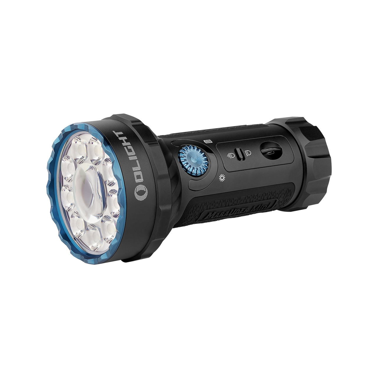 Olight Hochleistungs-LED-Taschenlampe Marauder Mini- 7000 lm- 600 m Leuchtweite- Punkt- und Flutlicht