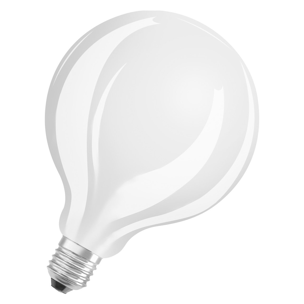OSRAM 11-W-LED-Lampe G125- E27- 1521 lm- warmweiss- matt unter Beleuchtung