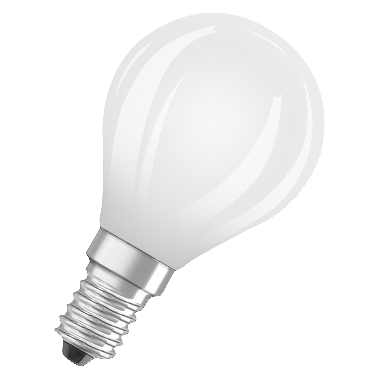 OSRAM 5-5-W-LED-Lampe P45- E14- 806 lm- warmweiss- matt unter Beleuchtung