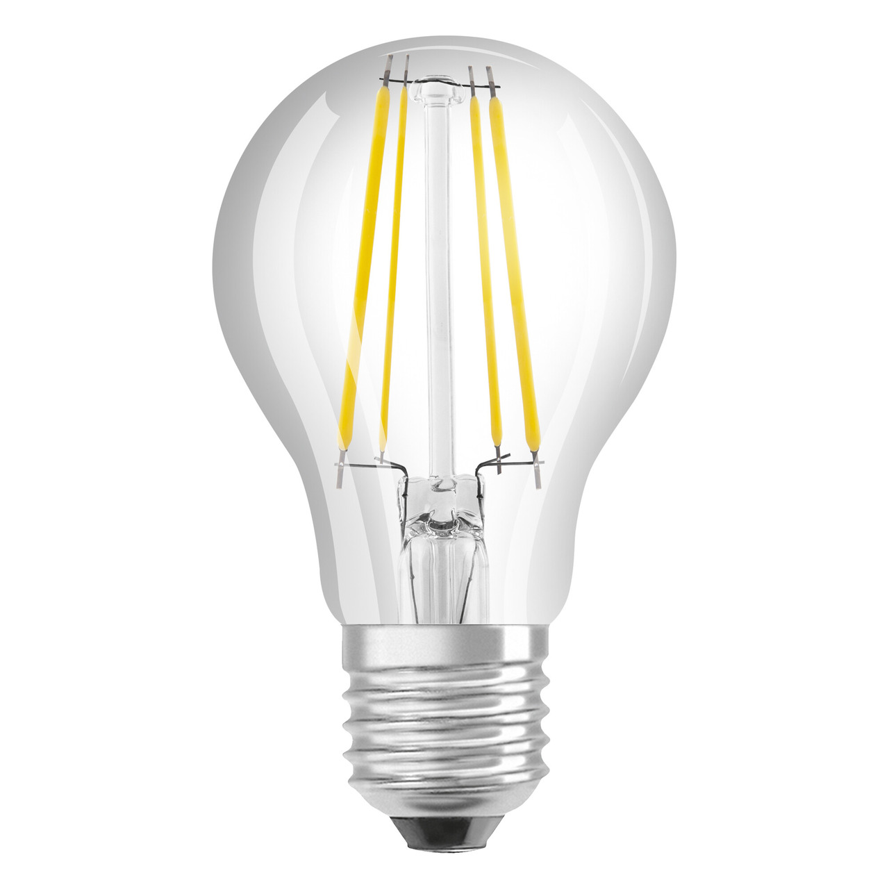 OSRAM Hocheffiziente 2-5-W-Filament-LED-Lampe A40- E27- 470 lm- warmweiss- 3000 K- 213 lm-W- EEK A unter Beleuchtung