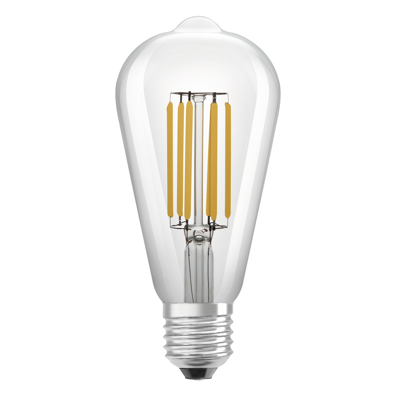 OSRAM Hocheffiziente 4-W-Filament-LED-Lampe EDISON60- E27- 840 lm- warmweiss- 3000 K- 210 lm-W- EEK A