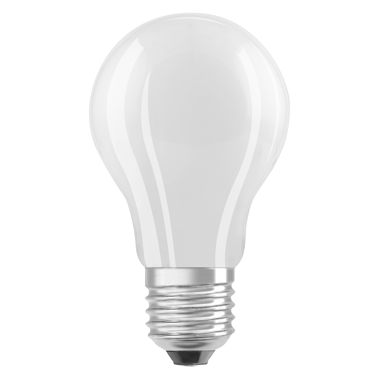 OSRAM Hocheffiziente 5-W-LED-Lampe A75- E27- 1055 lm- warmweiss- 3000 K- matt- 210 lm-W- EEK A