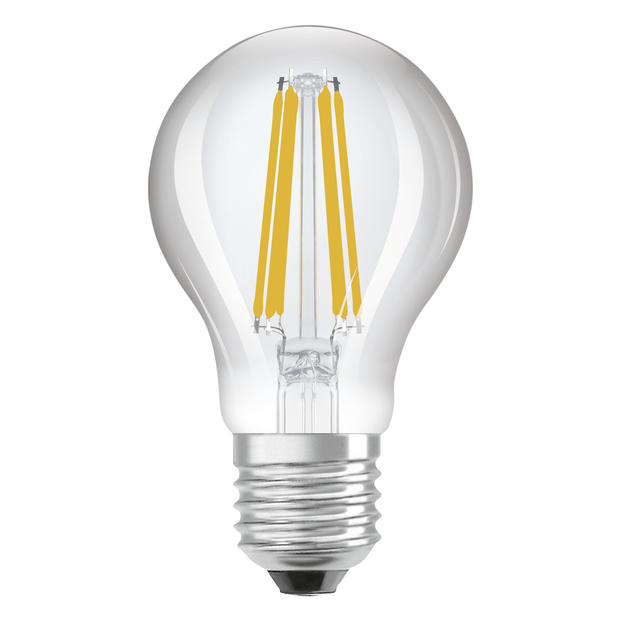 OSRAM Hocheffiziente 7-2-W-Filament-LED-Lampe A100- E27- 1521 lm- warmweiss- 3000 K- 210 lm-W- EEK A unter Beleuchtung