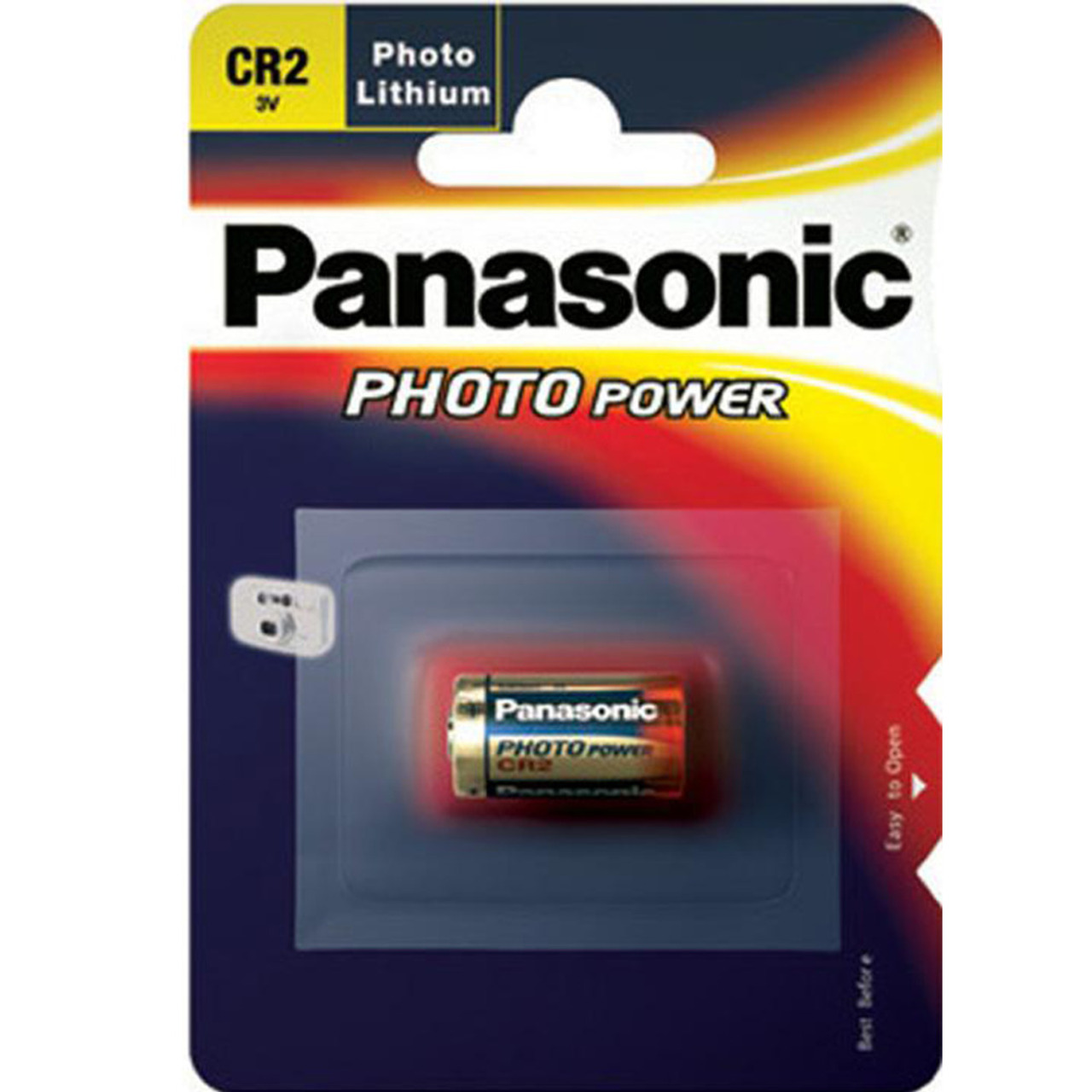 Panasonic Foto-Lithium-Batterie CR 2 unter Stromversorgung