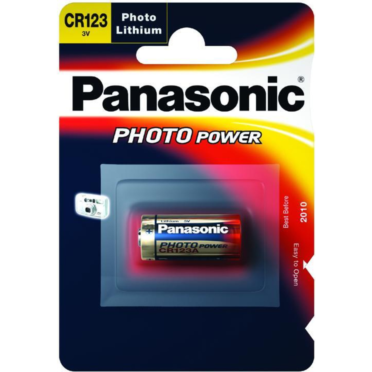 Panasonic Foto-Lithium-Batterie CR123A